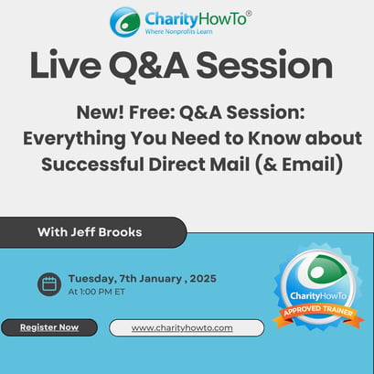 🌟 Free Q&A: Successful Tips for Direct Mail & Email Fundraising!